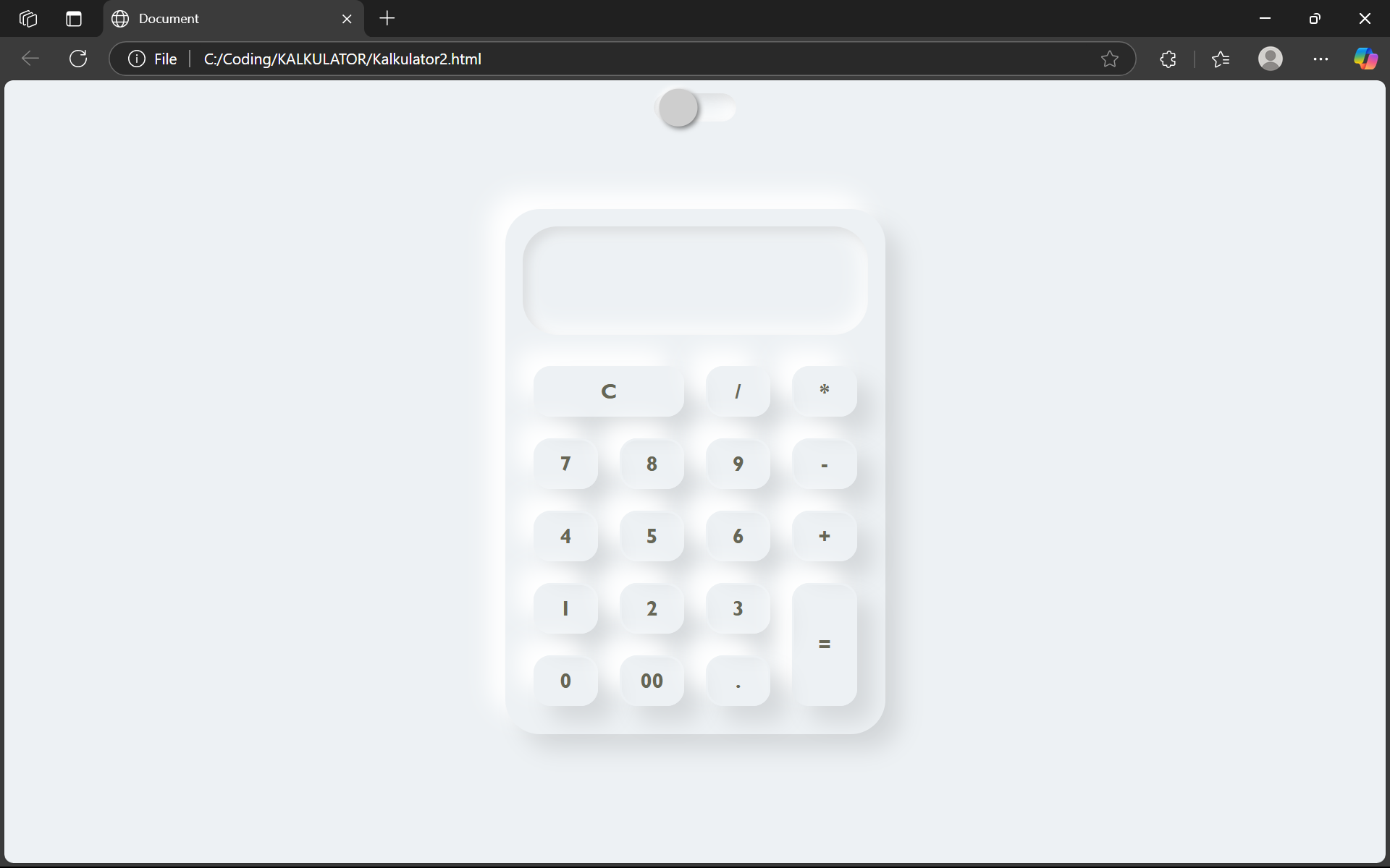 Kalkulator Web
